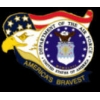 AMERICAS BRAVEST US AIR FORCE PIN